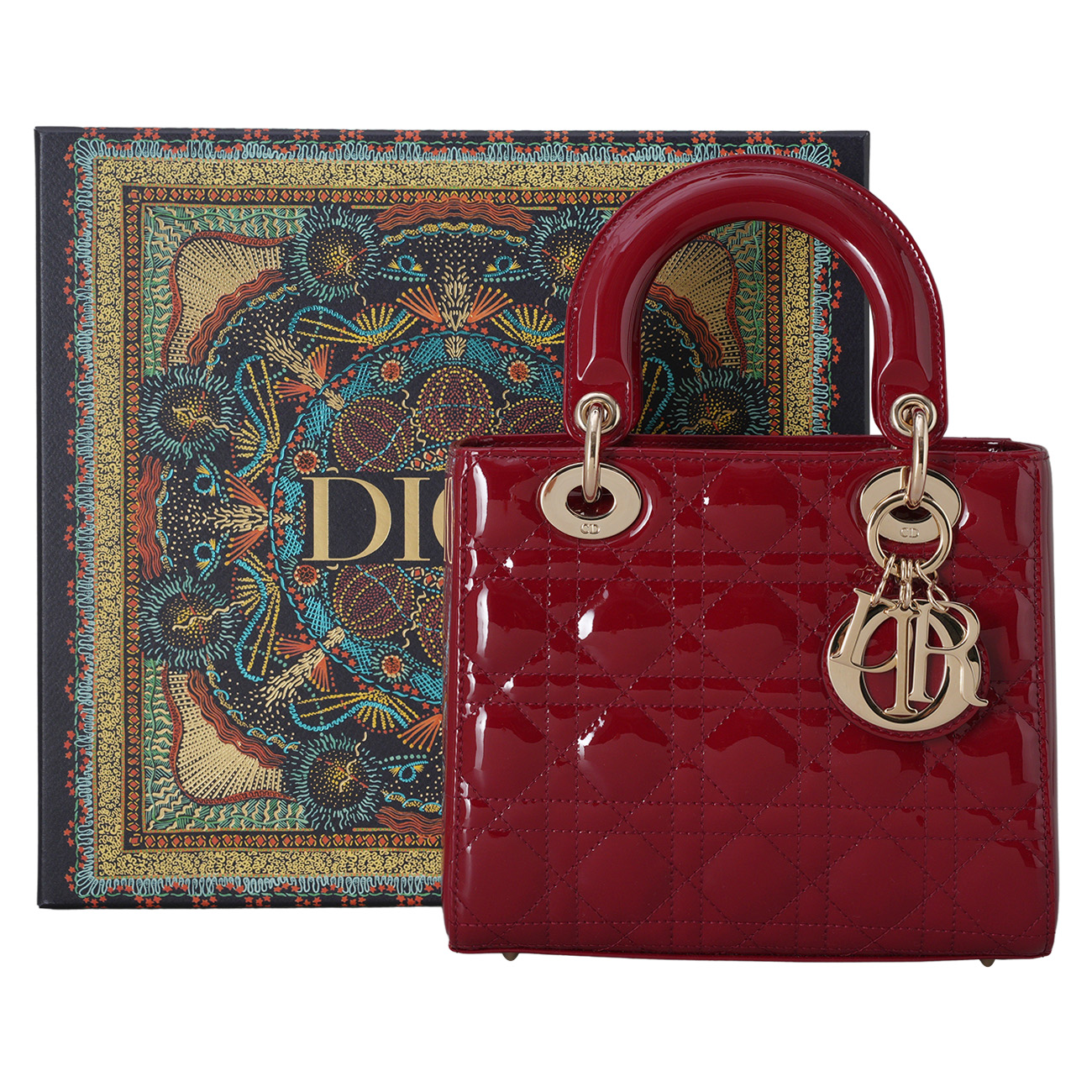 CHRISTIAN DIOR(USED)디올 페이던트 레이디디올 스몰